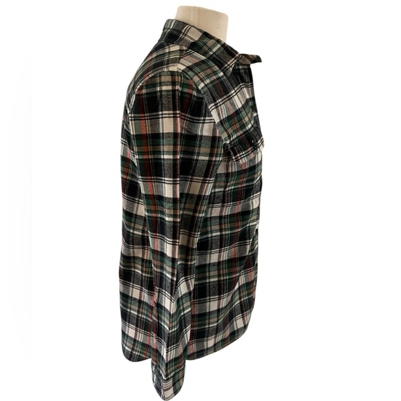 Madewell Plaid Boyfriend Button-Up Shirt-Size Small - Picture 5 of 6